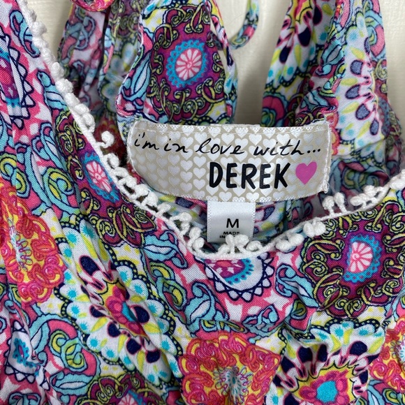 Colorful layered ruffle cami - Picture 5 of 6